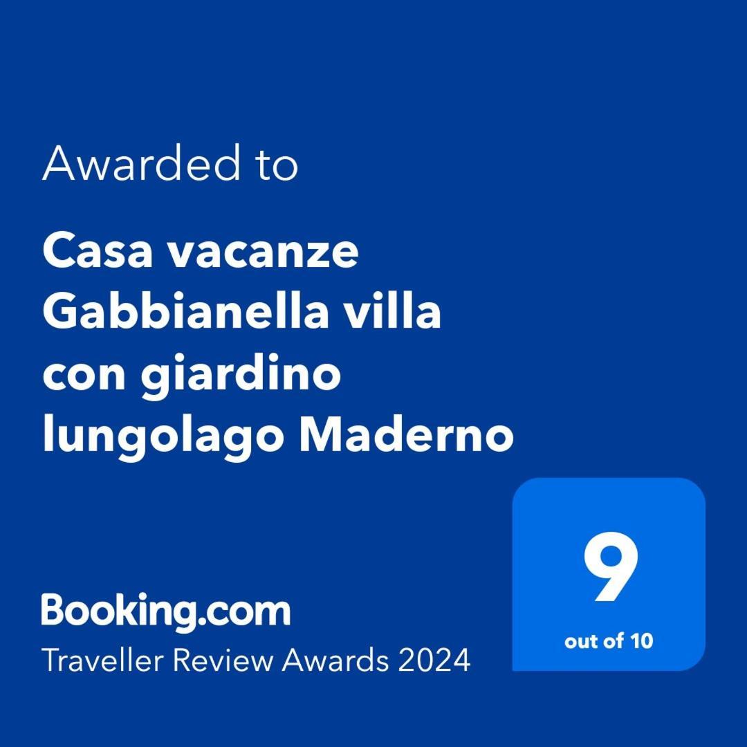 Casa Vacanze Gabbianella Villa Con Giardino Lungolago Maderno Toscolano Maderno Buitenkant foto